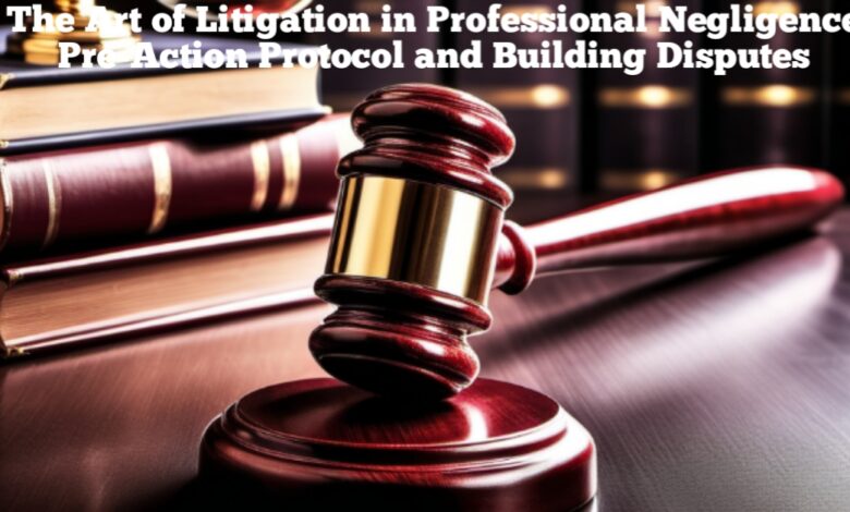 The Art of Litigation in Professional Negligence Pre-Action Protocol and Building Disputes